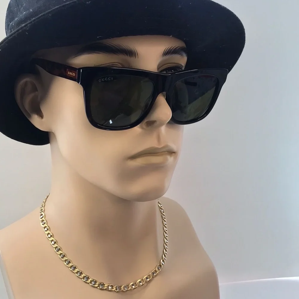 New AUTHENTIC Unisex Gg0158sn 54mm Sunglasses
